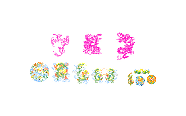 2D-龙矢量图